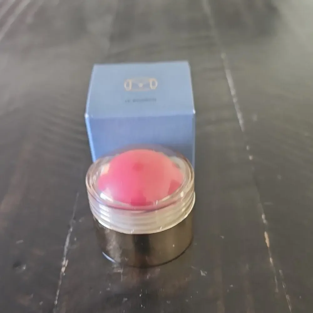 MERIT BEAUTY Flush Balm Creamy Blush & Lip Tint Shade Le Bonbon Pink Full Size